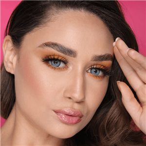 لنز رنگی سالانه اف ایکس پرل بلو fx pearl blue