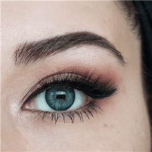 لنز رنگی سالانه اف ایکس ناوی بلو fx navy blue