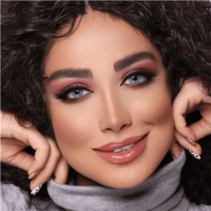 لنز رنگی سالانه آیس کالر ربل بلو ICE COLOR REBEL BLUE