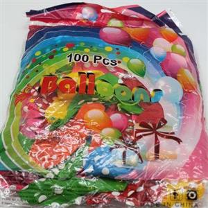 مجموعه 100 تایی بادکنک های خال دار ساخت شرکت Balloons