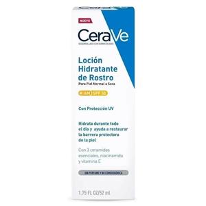 کرم مرطوب کننده صورت و ضد افتاب سراوی CeraVe SPF50  حجم 52 میلی 