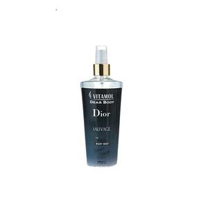 اسپری خوشبو کننده بدن مردانه ویتامول مدل Dior Sauvage حجم 250 میلی لیتر Vitamol Dior Sauvage Body Splash For Men 250ml