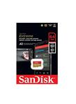 مموری کارت میکرو  64 گیگابایت SANDISK مدل EXTRAME