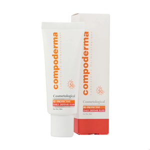 کرم ضد آفتاب SPF50 پوست خشک کامپودرما 40 میلی لیتری