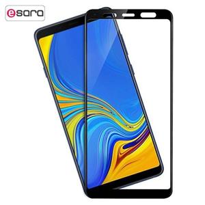 محافظ صفحه نمایش تمام چسب مناسب برای گوشی موبایل سامسونگ Galaxy A9 2018 Full Glue Screen Protector Glass For Samsung Galaxy A9 2018