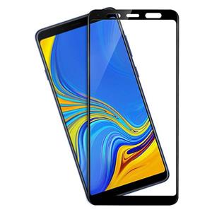 محافظ صفحه نمایش تمام چسب مناسب برای گوشی موبایل سامسونگ Galaxy A9 2018 Full Glue Screen Protector Glass For Samsung Galaxy A9 2018