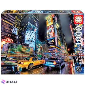 پازل 1000 تکه ادوکا مدل Times Square Nueva York