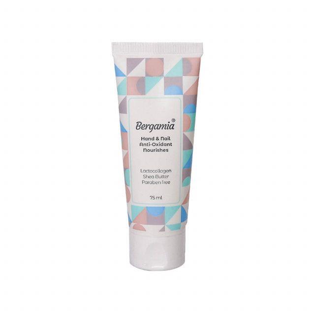 کرم مرطوب کننده دست و ناخن حاوی عصاره کلاژن شیر برگامیا 75 میل