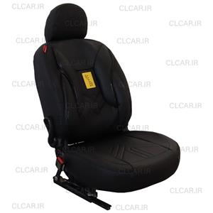 روکش صندلی پژو 206 طرح سناتور مشکی تمام چرم (سفارشی) کد...