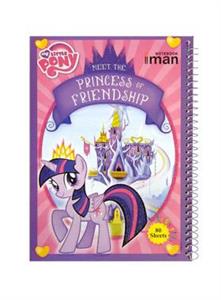 دفتر مشق 80 برگ ایمان طرح MY LITTLE PONY 