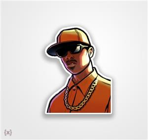 استیکر/ برچسب 4 GTA 