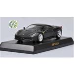 Ferrari 458 Italia Black 1/64 by Kyosho ماکت ماشین فراری