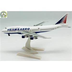 Boeing 747-346 Transaero Airlines 1/400 by Magic Model ماکت هواپیما