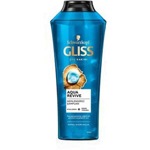 شامپو گلیس GLISS Aqua Revive مرطوب کننده حاوی هیالورون و جلبک دریایی مناسب موی خشک 500 میل