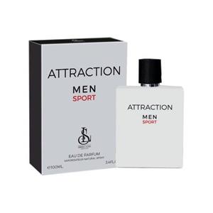 ادو پرفیوم مردانه اسپرینگ لیلیز مدل Attraction Men Sport حجم 100 میلی لیتر