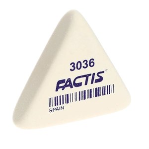 factis / فکتیس / پاک کن / مثلث / سفید / کوچک / 3036