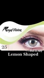 لنز رویال ویژن کد 25 Royal Vision Lemon Shaped