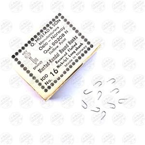 قلاب موستاد نروژ نیکل بدون چشمه سایز 16 بسته 10 عددی MUSTAD Kendal 90208N