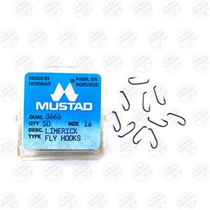 قلاب موستاد برنزی سایز 16 بسته ۵۰ عددی MUSTAD 3666
