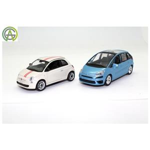 Package C Jet Car Racing White/Blue 1/43 by Norev ماکت ماشین فیات و سیتروئن