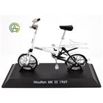 Moulton MK III 1969 White 1/15 by DelPrado ماکت فلزی دوچرخه