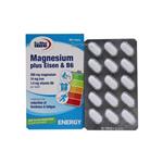 قرص منیزیم پلاس آیزن و ویتامین B6 یوروویتال 60 عدد Eurho Vital Magnesium Plus Eisen And B6 60 Tabs