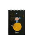 دفتر یادداشت 80 برگ الیپون سایز 15×10 طرح Star man-A