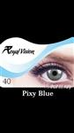 لنز رویال ویژن کد 40 Royal Vision Pixy Blue