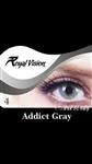 لنز رویال ویژن کد 04 Royal Vision Addict Gray