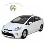 Toyota  Prius 2012 White 1/18 by Paudi Models ماکت ماشین تویوتا