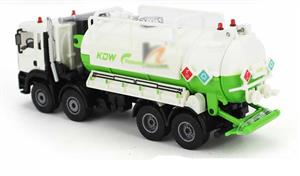 Water Recycling Truck White 1/50 by KDW ماکت کامیون حمل آب 