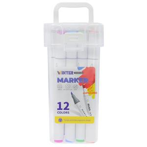 ماژیک راندو 12 رنگ دو سر وینتر WINTER