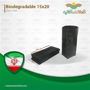 نایلون نهال تجزیه پذیر سایز 15x20 