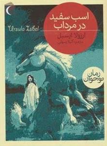  تابلو قلم زنی اسب سفید در مرداب (محراب قلم) 