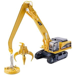 Material handler Yellow 1/87 by KDW ماکت جرثقیل مگنت و چنگک 