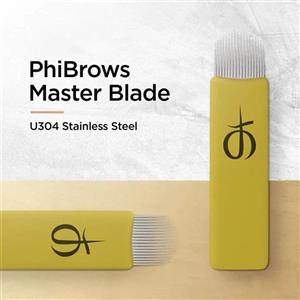 سوزن تتو تاچ سرگرد قرصی فی جعبه طلایی ۱۸سر PHIBROWS 