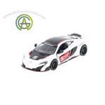 Mclaren 675LT Flag White 1/36 by Kinsmart ماکت ماشین مک لارن