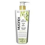 کرم مرطوب کننده ماسینکس مدل Cucumber & Jojoba Oil حجم 200 میل Mucinex Cucumber & Jojoba Oil Moisturizing And Revitalizer skin For Face & Body 200ml