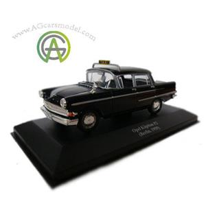 Opel Kapitan P2 Taxi Black 1/43 by IXO ماکت ماشین اپل