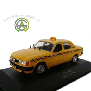 Volga 3110 (Moscow, 1998) Yellow 1/43 by IXO ماکت ماشین تاکسی