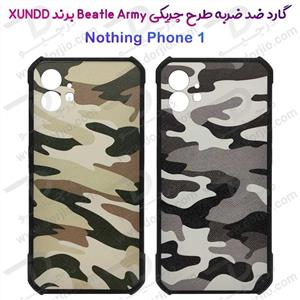 قاب طرح چریکی Nothing Phone 1 مارک XUNDD سری Beatle Army