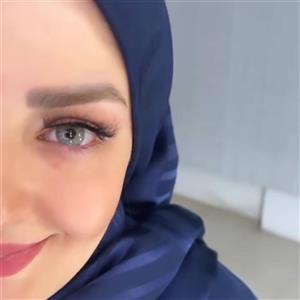 لنز  رنگی هرا گریس 100 ساعته، شماره 25 کد SAA310 مدل Latin Gray دور دار سب