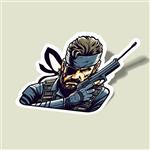 استیکر Metal Gear Solid-2