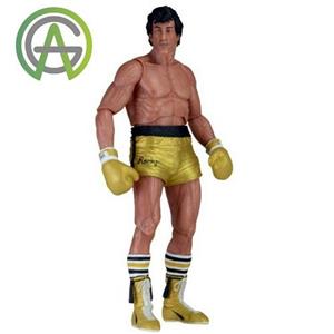 Rocky Balboa Gold by Neca اکشن فیگور شخصیت راکی