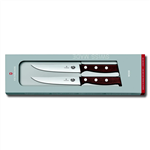 چاقوی سرآشپز استیک و چاقو پیتزا 2 تکه 12 سانتی متر ویکتورینوکس سوئیس 5.1230.12G