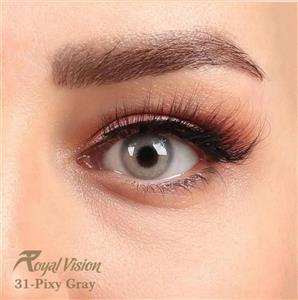 لنز رویال ویژن کد 31  , Royal Vision Royal Vision sensual beauty lenses Pixy Gray