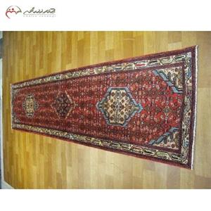 فرش کناره همدان با نقشه چشم گیر و تراکم بالا دارای ضمانت کد 39059