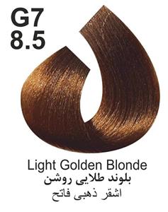 رنگ موی کاترومر KATROMER،شماره G7 8.5 بلوند طلایی روشن