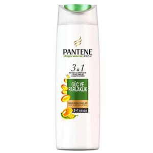 شامپو 3 در 1 پنتن PANTENE مدل Güc Ve Parlaklik حجم 400 میل