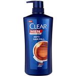 شامپو کلیر CLEAR مردانه ضد شوره و ریزش مو مدل ANTI HAIR FALL حجم 630 میلی لیتر (پمپی)